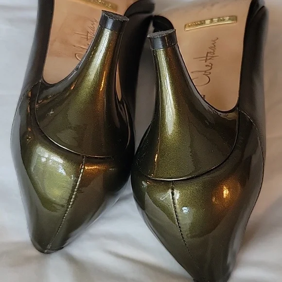 Cole Haan Women's Olive Green Heels - Picture 10 of 12